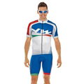 NORTHWAVE Extreme Graphic Short Sleeve Jersey white-blue 5