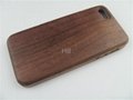 Apple iPhone 5S 5G Handmade Genuine Walnut Wood With Button Wooden Case Cover  2