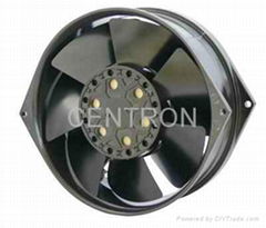 17055 high temperature resisted AC all metal axial fan