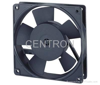 12025 AC axial fan 120*120*25mm plastic fan blade