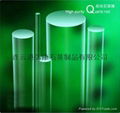 Single crystal growth test quartz rod 1