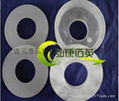 High purity quartz insulating ring, (polycrystalline reduction fu