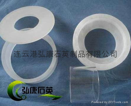 High purity quartz insulating ring, (polycrystalline reduction fu 2