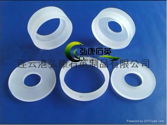 High purity quartz insulating ring, (polycrystalline reduction fu 5