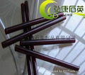 Red quartz tubes，quartz glass tubes 2