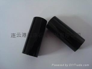 Black quartz glass tubes，black quartz tubes