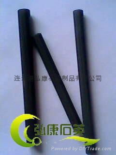 black quartz tubes，Black quartz glass tubing 2