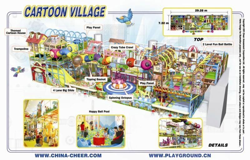 Cheer Amusement Indoor Playground CH-AP110140