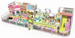 Cheer Amusement Cartoon Village Indoor Playground CH-RS110057