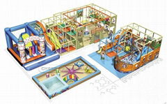 Cheer Amusement  Underwater-and-pirate-themed Indoor Playground CH-RS110063