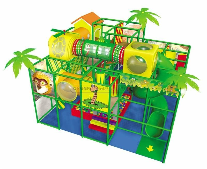 Cheer Amusement Jungle Themed Indoor Playground CH-RS110071 