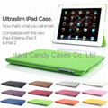 Ultra Slim Leather Smart Case Cover for New iPad 4 Retina, iPad 3 & 2 Sleep Wake