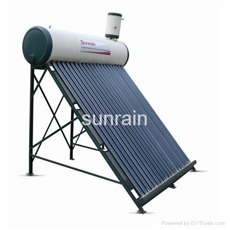 Pre-heated Solar Water Heater With Copper Coil