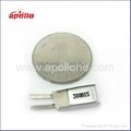 extra small lithium polymer battery 3.7V with the size 3*8*15mm 2