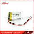 good 3.7V 800mAh li-polymer battery factory direct supplying 1