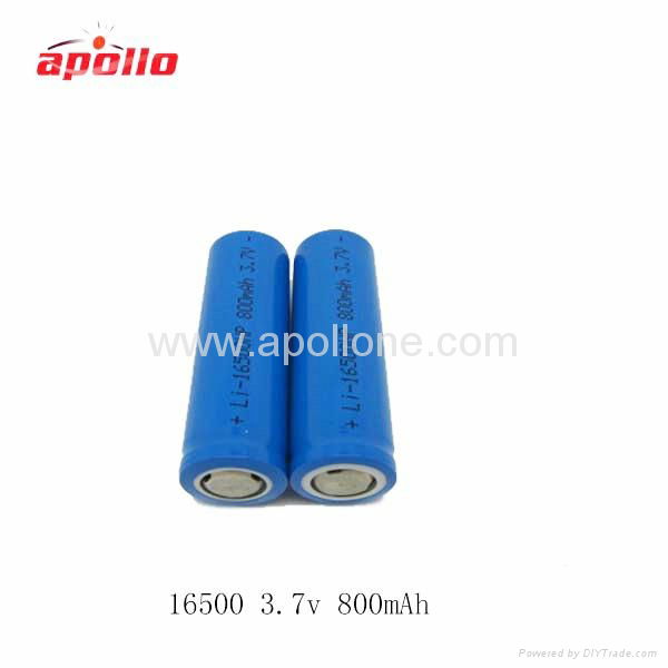 best sale rechargeable 16500 battery for flash light or electric torch supplying 2