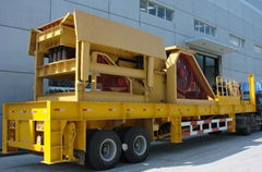 Mobile crusher/mobile crushing station/mobile breaker/movable crusher/ portable 