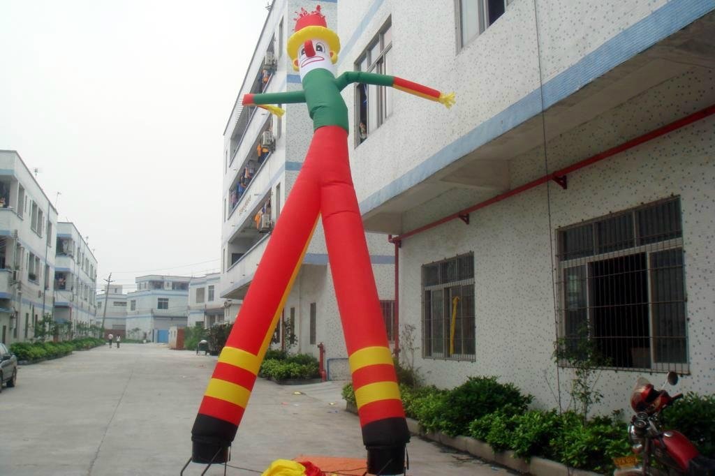 Hot inflatable air dancer with 2 legs 5