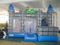 Hot kids inflatable combo with pool 5