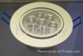 led black & white  ceiling light 2