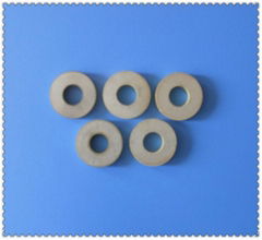 Ultrasonic cleaning ring of piezoelectric ceramic