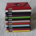 Different colors pu leather tablet case cover for ipad 2/3 4