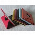 Different colors pu leather tablet case cover for ipad 2/3 5