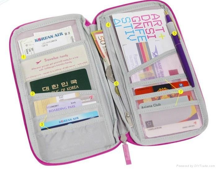 Beautiful colors canvas passport holder and passport covers 5