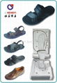 eva with pvc leather casting sandal men shoe mold 1