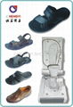 eva with pvc leather casting sandal men shoe mold