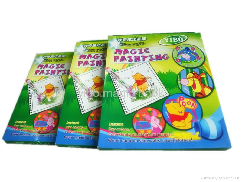 magic coloring book for children