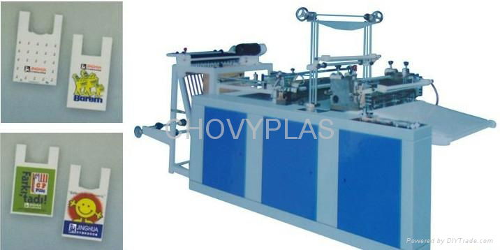 CW-1000PR+C2 Fully automatic bottom sealing machine for bag-on-roll with core