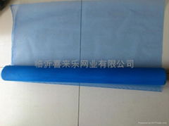 blue fibre-glass screen netting