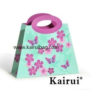 Beautiful Violet Butterfly Gift Bag For Women-KR207-4