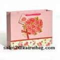 Fashion Lady's Rose Bouquet Gift Bag