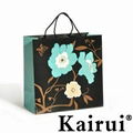 Blue Romantic Floral Paper Gift Bag