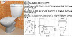 close coupled toilet