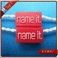 Plastic String Tag Seal with Ribbon for garment accessory  5