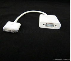 for ipad iphone Dock Connector to VGA