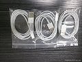 New White USB 2.0 cable for iphone 5 USB Data cable USB cable Lightning  5