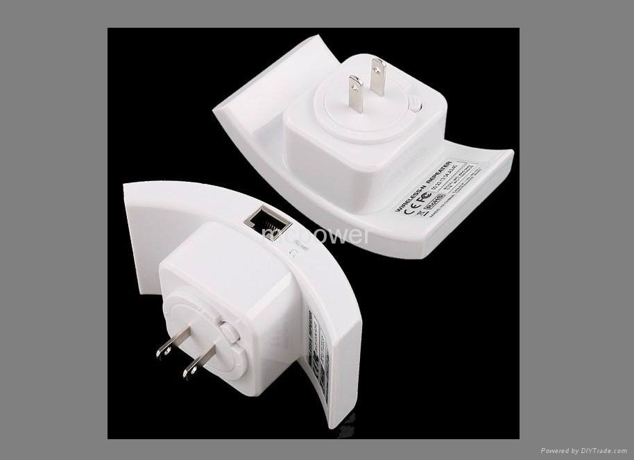 Wireless-N Wifi Repeater 802.11N/B/G Network Router Range Expander 300M  2