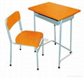 MDF with melamine surface school desk 2