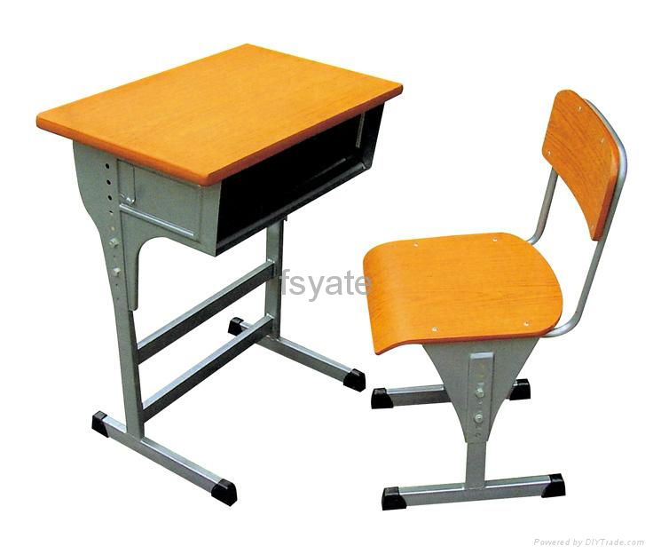 MDF with melamine surface school desk 4