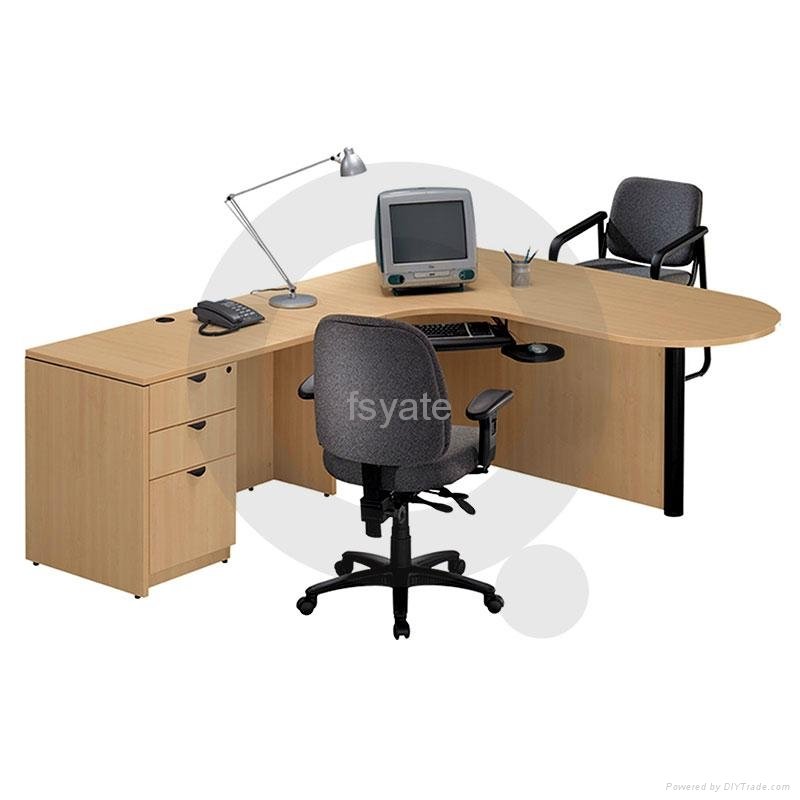 latest metal frame office table design  