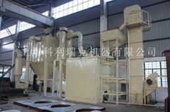 Vertical mill for limestone pulverizing