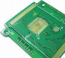 Four-layer Flash Gold PCB, ISO9001 Assured PCB Quality