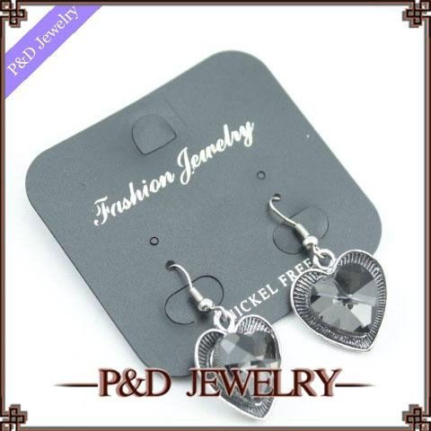 203 fashion heart-shaped earrings