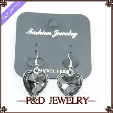 203 fashion heart-shaped earrings 4