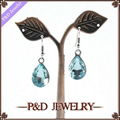 2013 fashion teardrop-shaped earrings