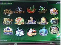 popular  new casino vedio game board 15 in 1